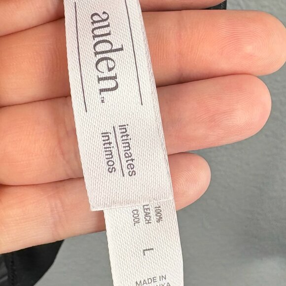 Auden Black See-thru Longsleeve Bodysuit - Picture 2 of 6